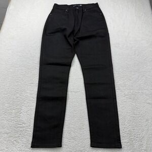 Levi's Made Crafted High Rise Slim Black Denim Jeans Women's Size 30/31
